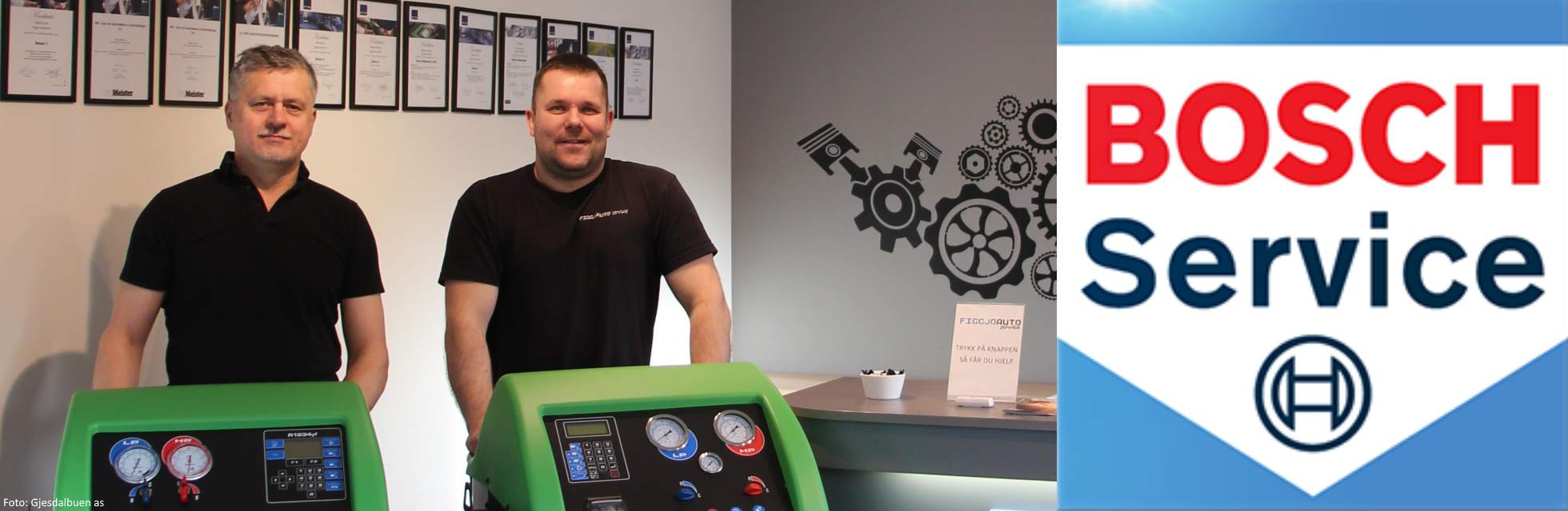 Kundemottaket hos Figgjo Autoservice